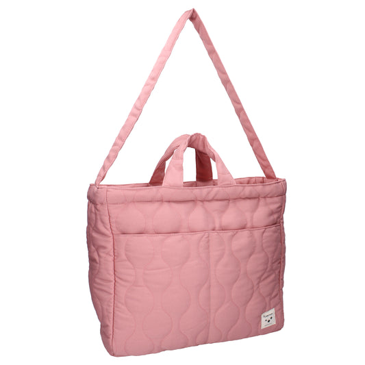 Kidzroom Wickeltasche Rosa Babytasche mit Wickelunterlage