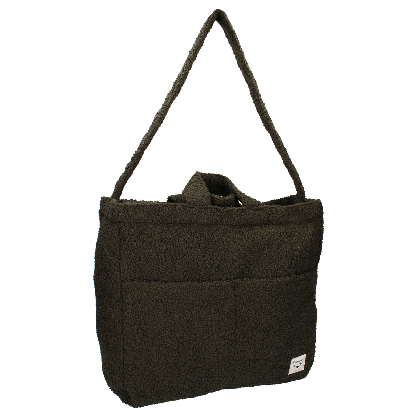 Kidzroom Wickeltasche aus Teddy-Stoff – Weich, praktisch & stilvoll