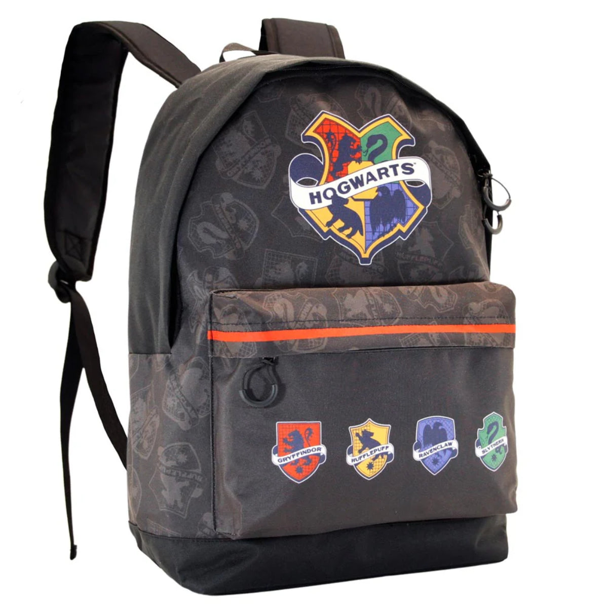 Harry Potter Freizeitrucksack Grau mit Trolleyhalterung und Schultergurten