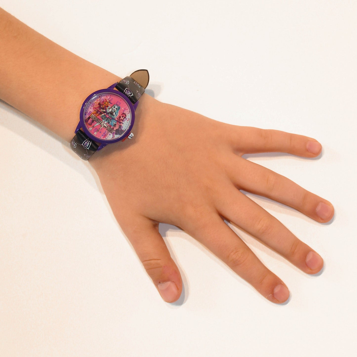 Monster High Uhr – Lila Armbanduhr für Mädchen & Fans