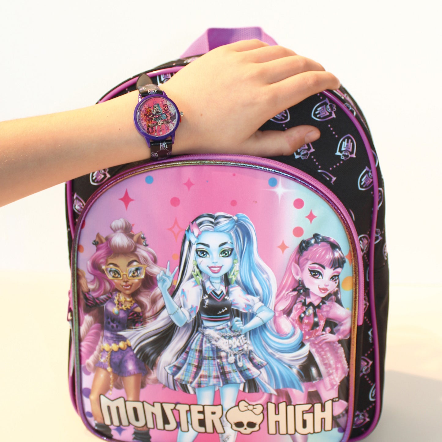 Monster High Uhr – Lila Armbanduhr für Mädchen & Fans