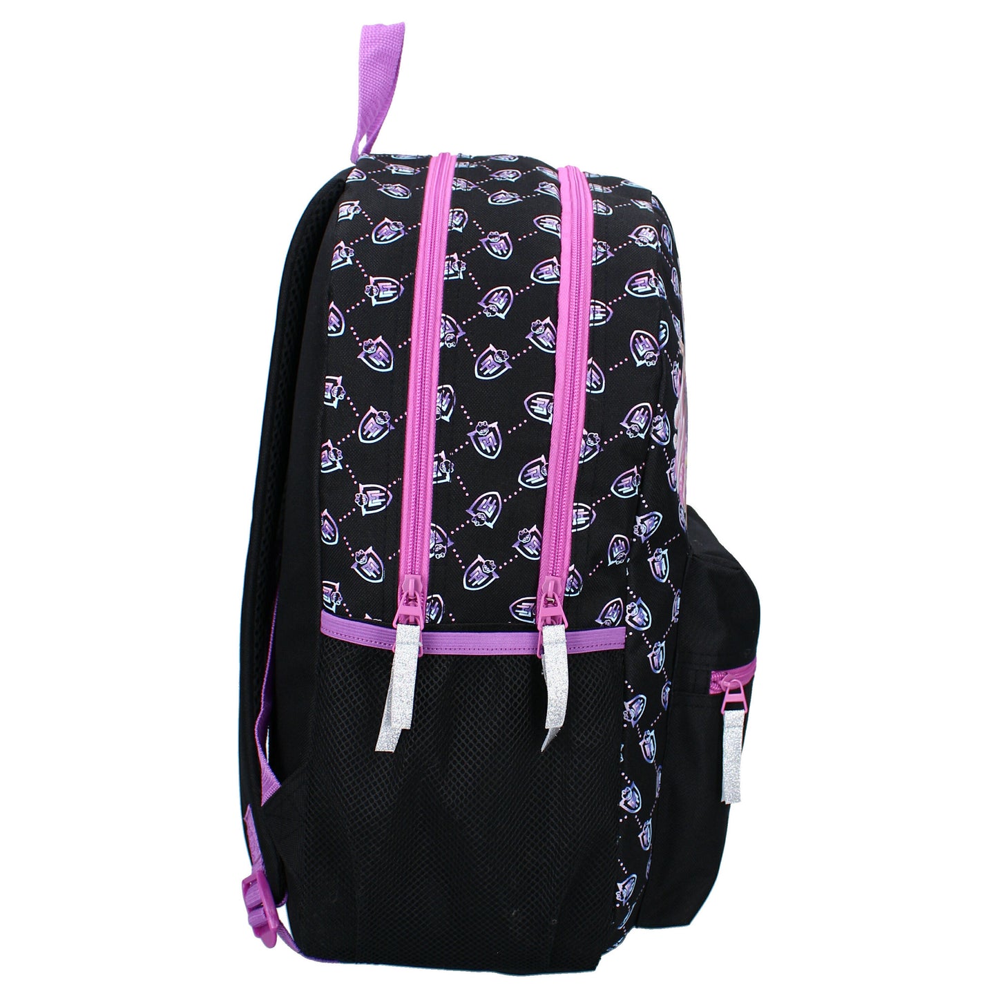 Monster High Rucksack Praktischer Schulrucksack mit Reißverschluss