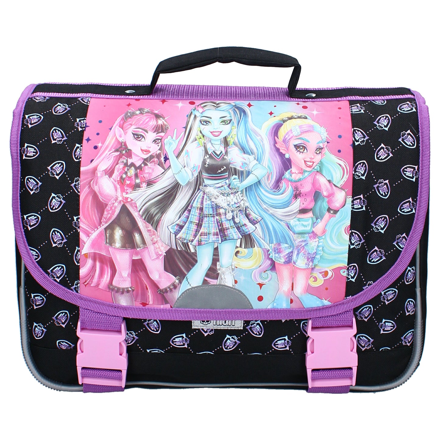 Monster High Rucksack Praktischer Schulrucksack mit Reißverschluss