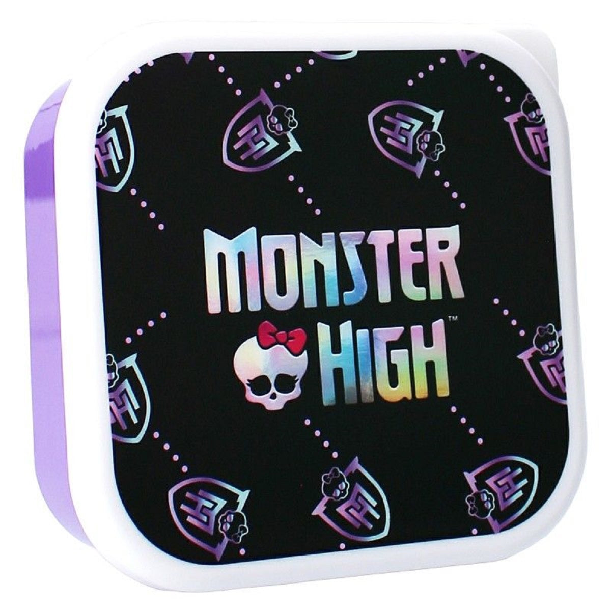 Monster High Brotzeitbox 3in1 – Perfekte Lunchbox für Schule und Freizeit