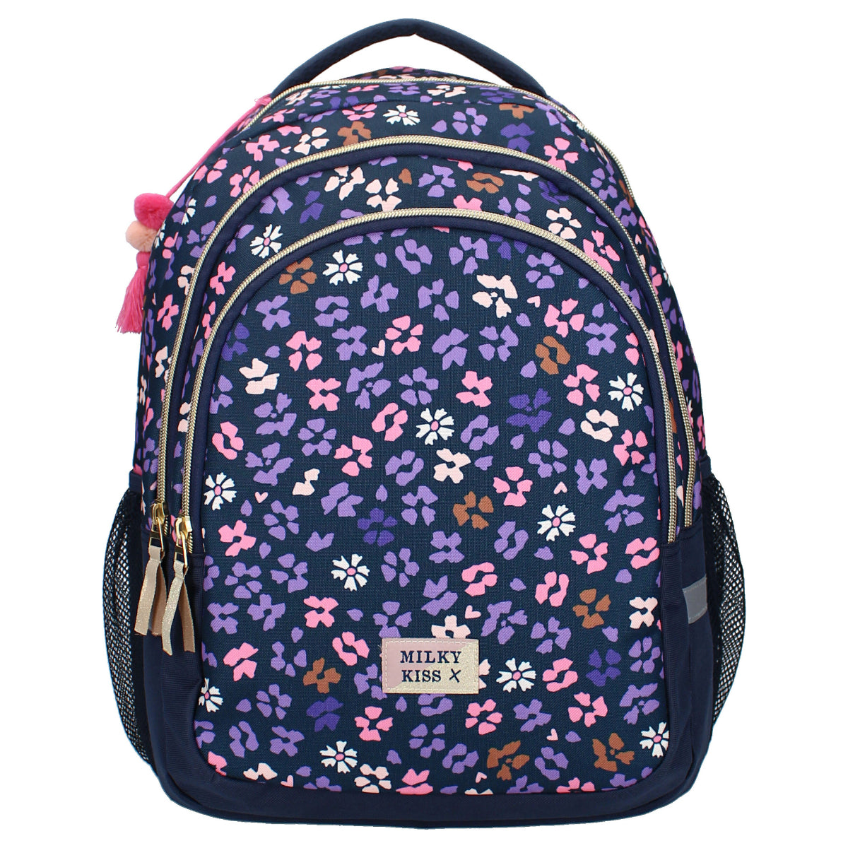 Milky Kiss Rucksack – Schultasche mit Große-Fächer Schulrucksack