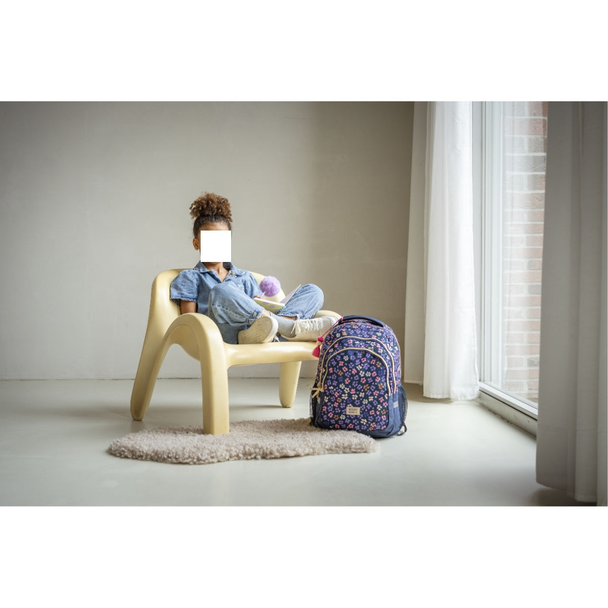 Milky Kiss Rucksack – Schultasche mit Große-Fächer Schulrucksack