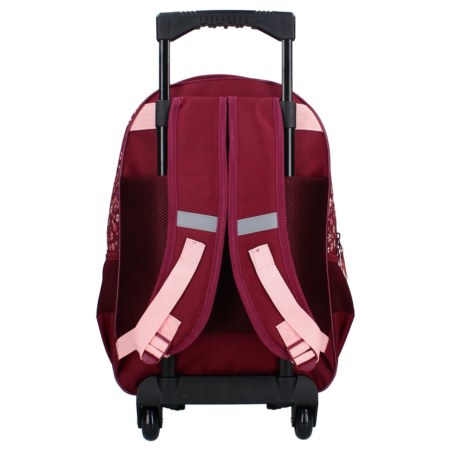 Milky Kiss Trolley-Rucksack Wild Bliss – Lila mit Blumenmuster