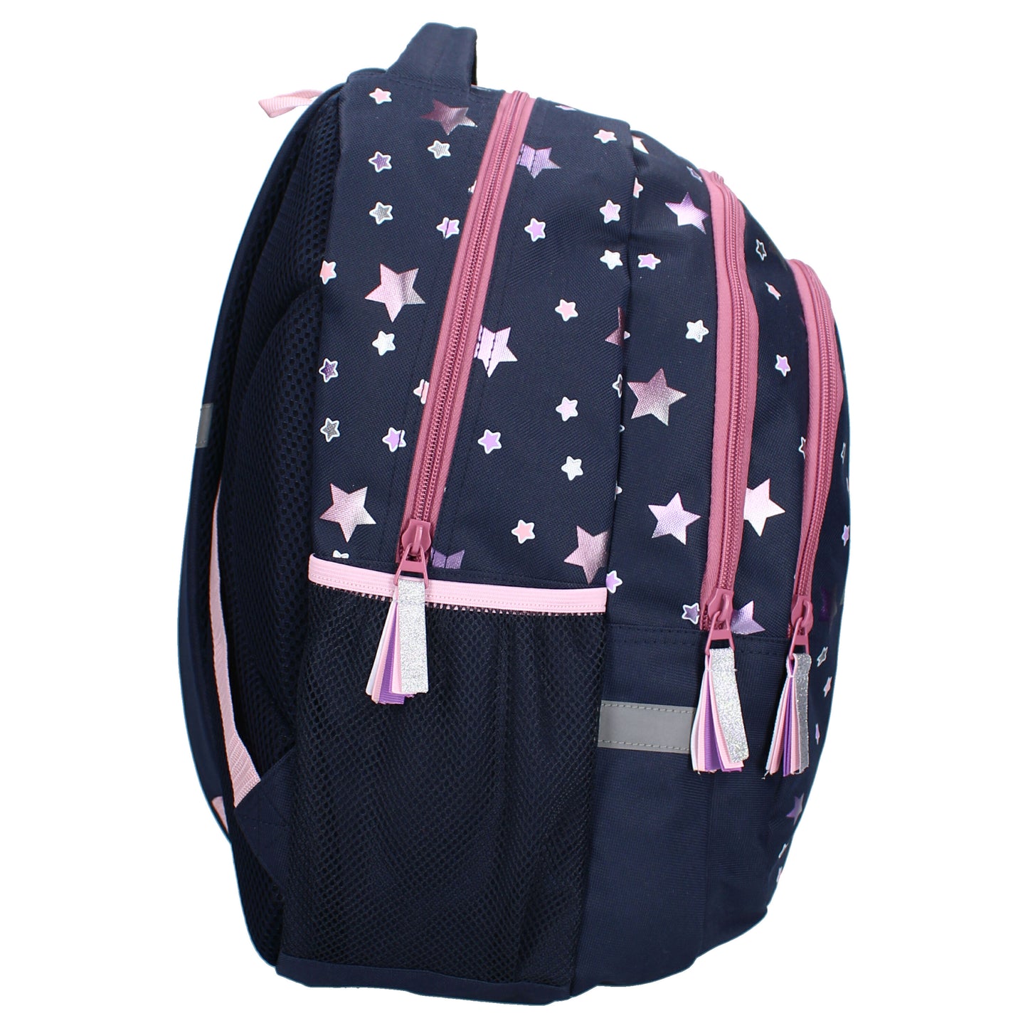 Milky Kiss Rucksack Schulrucksack Dunkelblau mit Sternen für Kinder