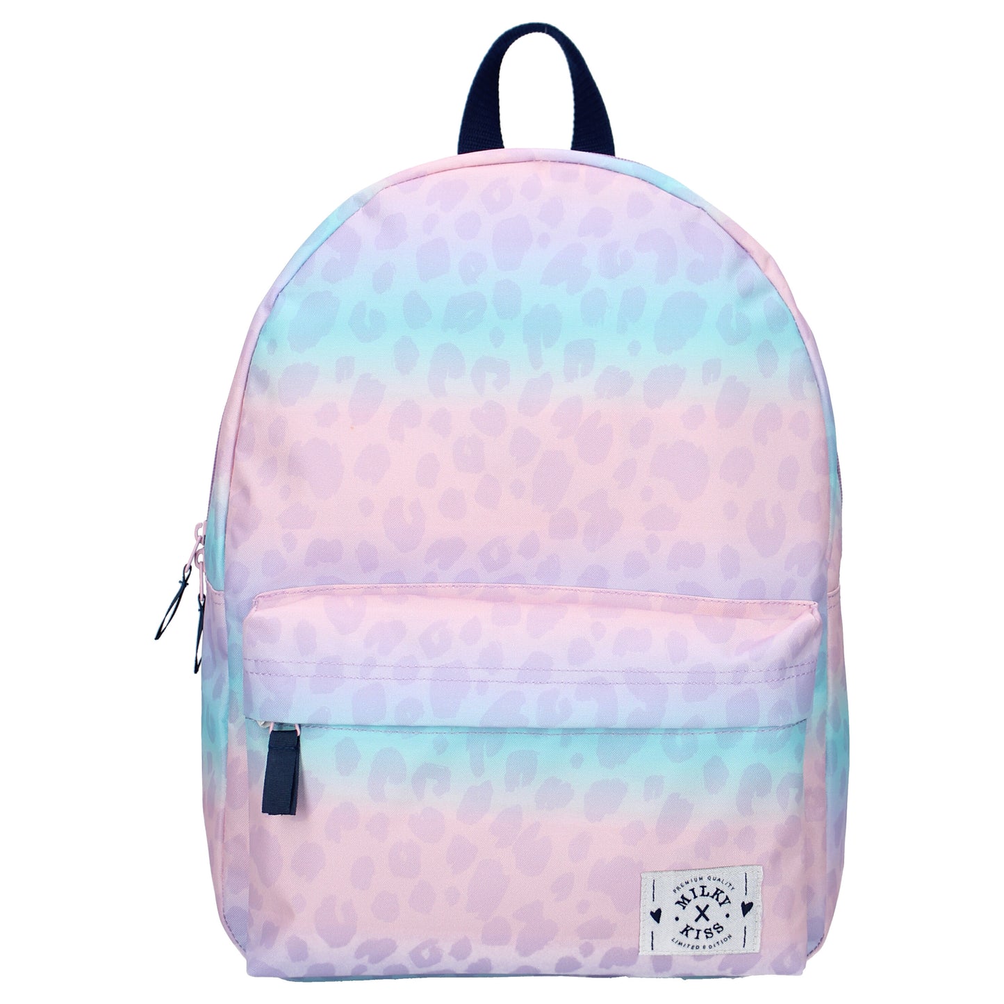Milky Kiss Rucksack für Mädchen Schulrucksack mit Vordertasche