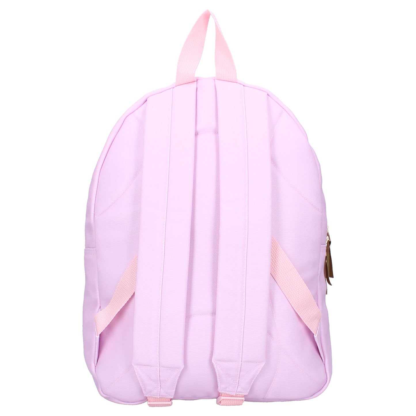 Milky Kiss Rucksack Next Level Vibes – Pinkfarbener Schulrucksack mit Reißverschlussfächern