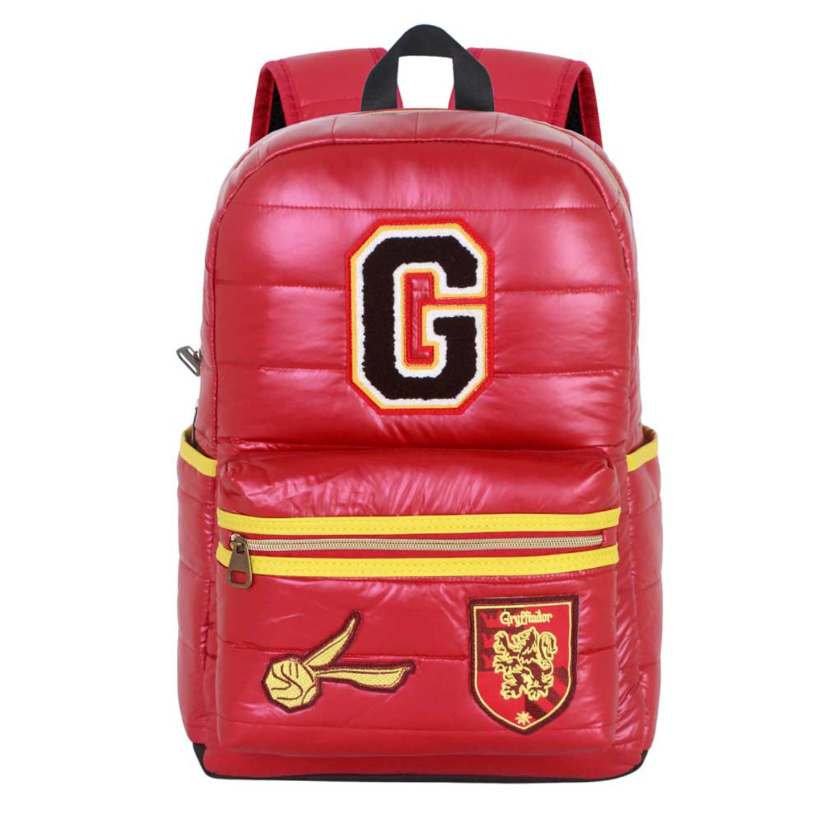 Harry Potter Schulrucksack Rot gepolsterter Backpack für Schule Alltag Reise