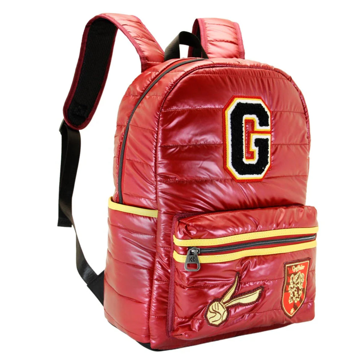 Harry Potter Schulrucksack Rot gepolsterter Backpack für Schule Alltag Reise