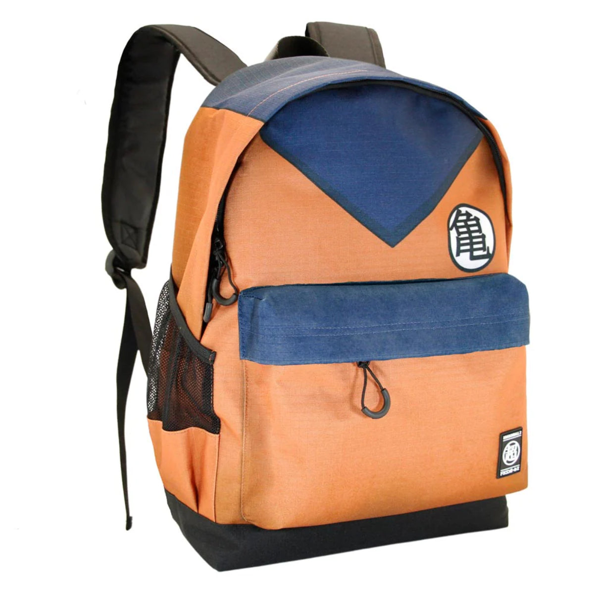 Dragon Ball Anzug Rucksack Orange RPET Fronttasche Laptopfach Trolleygurt