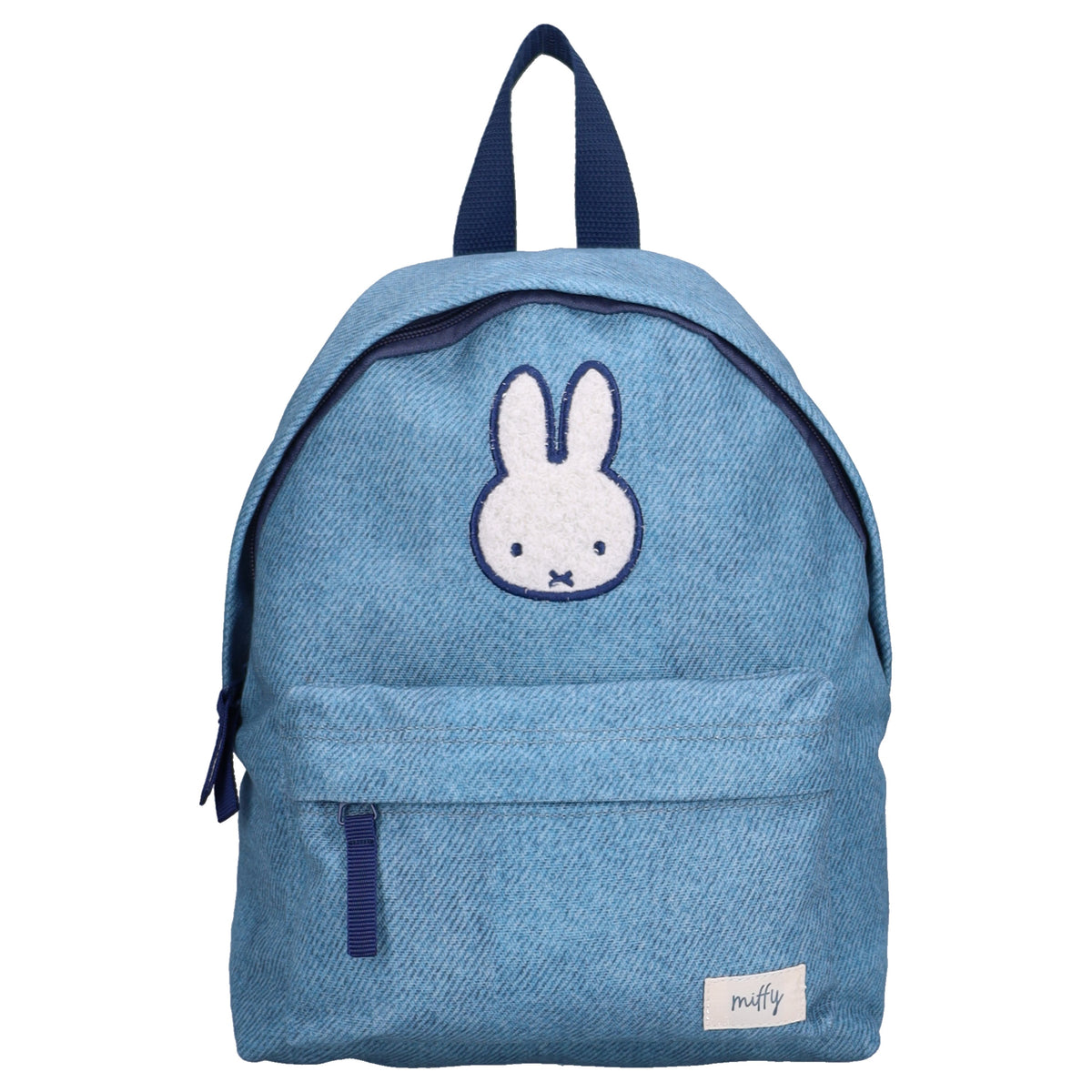 Miffy Cute Happens Rucksack Kinder mit Innenfutter Doppelreißverschluss und Trageschlaufe