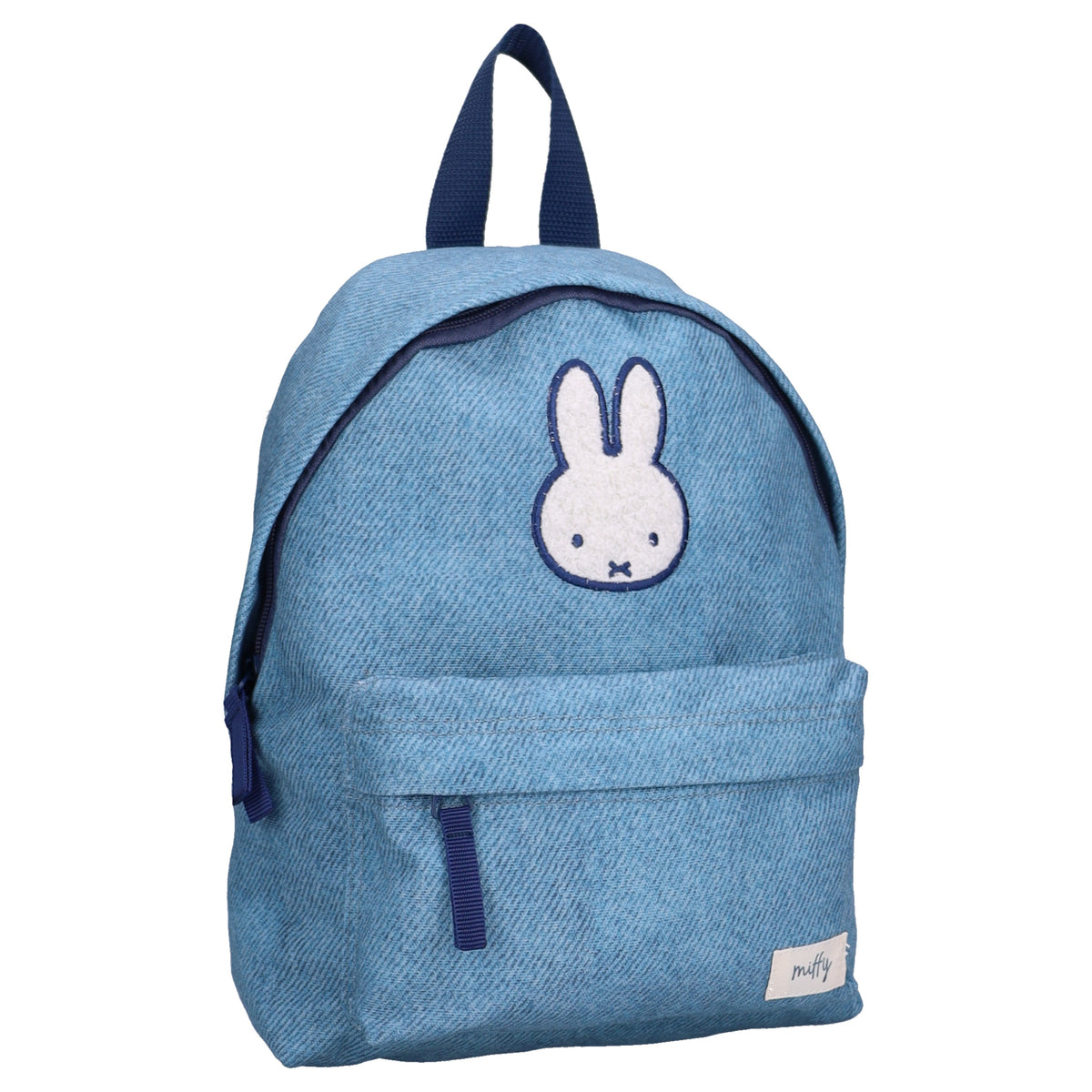 Miffy Cute Happens Rucksack Kinder mit Innenfutter Doppelreißverschluss und Trageschlaufe