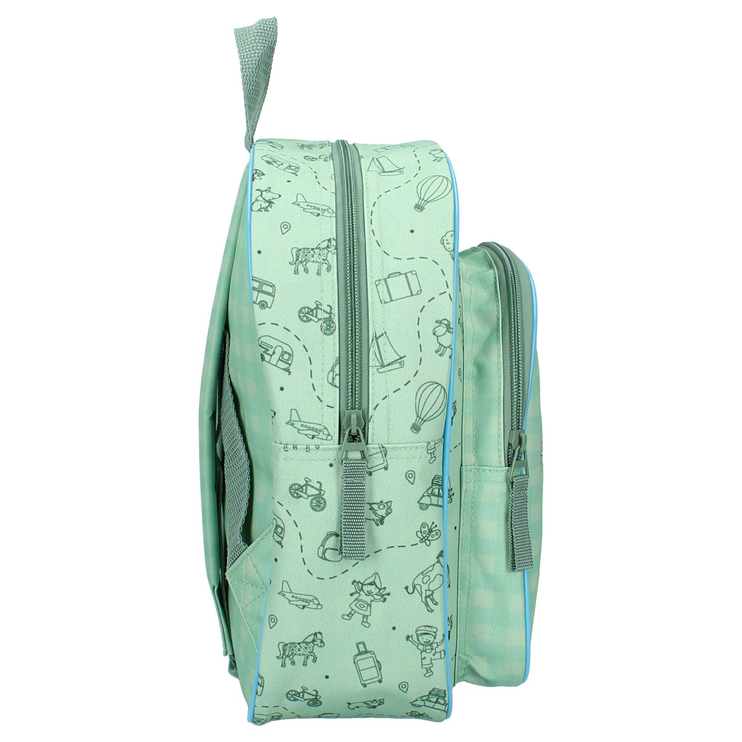 Fien & Teun Rucksack Dierenvriendjes für Kinder aus Polyester