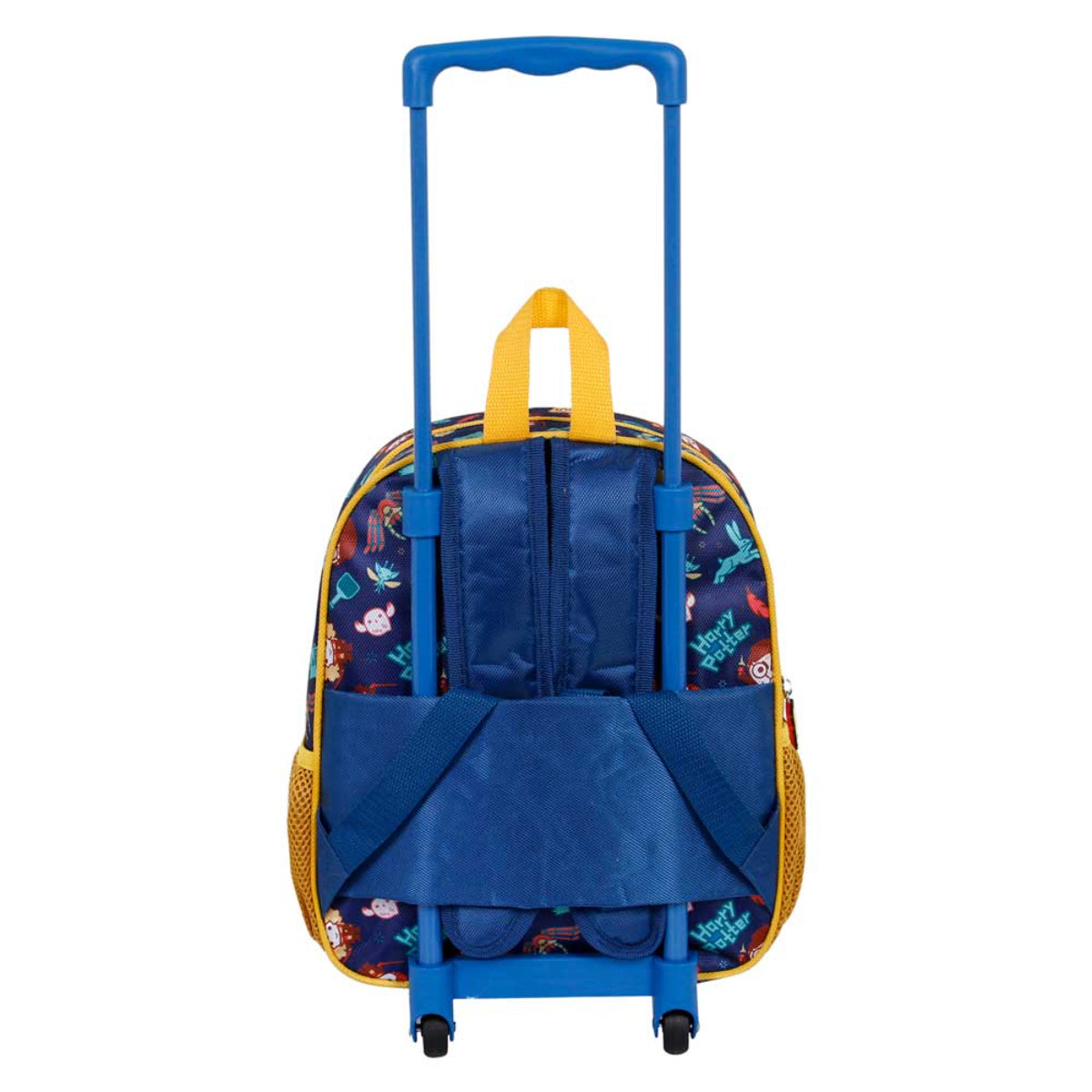 Harry Potter Wappen Kinder Trolley Rucksack 3D Orange Rollen Schule Reise