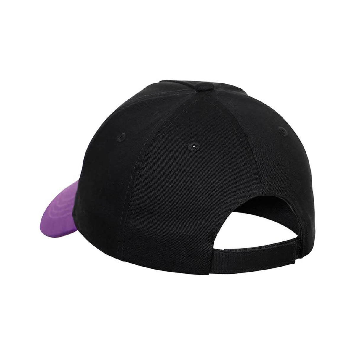 Wednesday W Kinder Kappe schwarz 100% Baumwolle verstellbare Passform