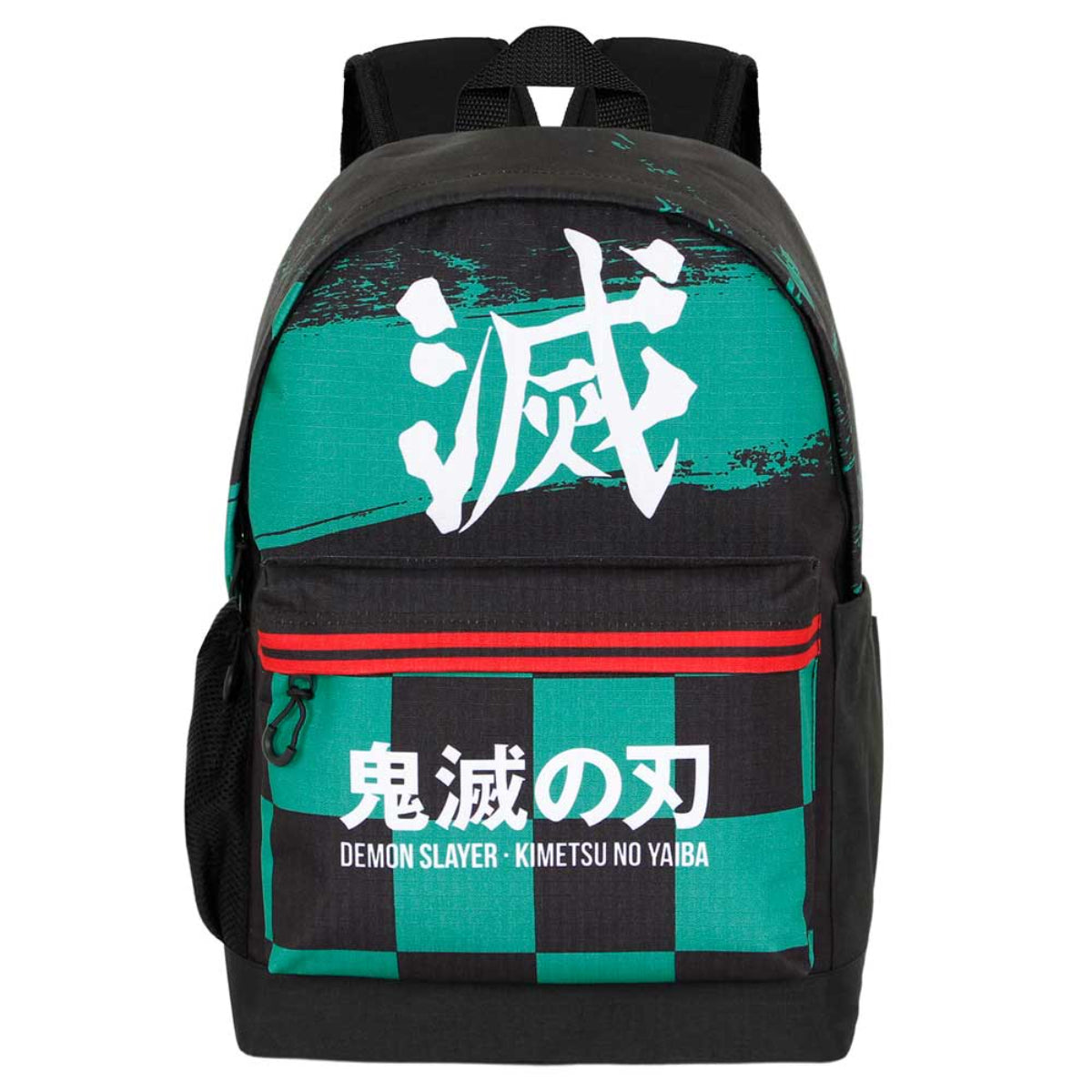 Demon Slayer Tanjiro Freizeitrucksack Ripstop Tasche für Schule Alltag Reise