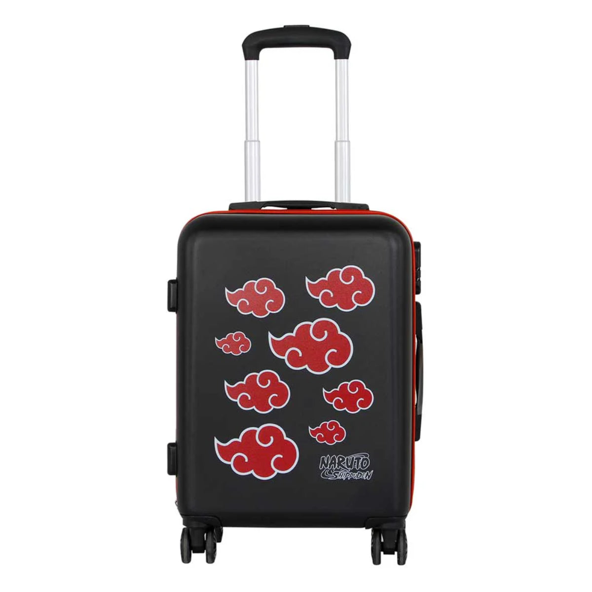 Naruto Hartschalenkoffer Schwarz 55 cm Reise Trolley mit Schloss