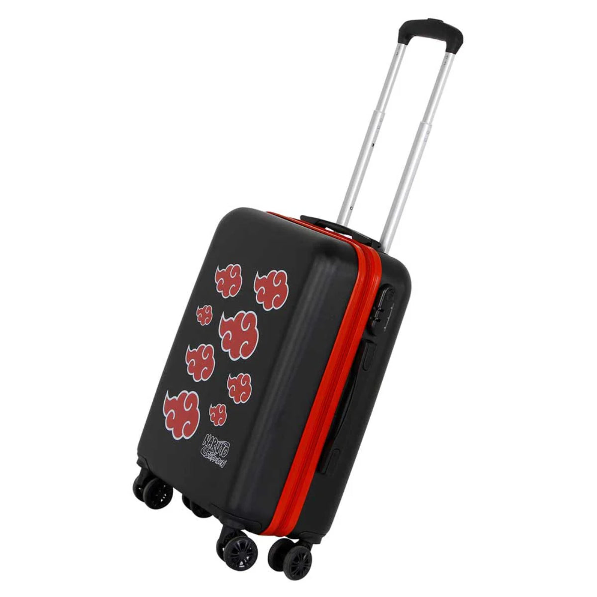 Naruto Hartschalenkoffer Schwarz 55 cm Reise Trolley mit Schloss
