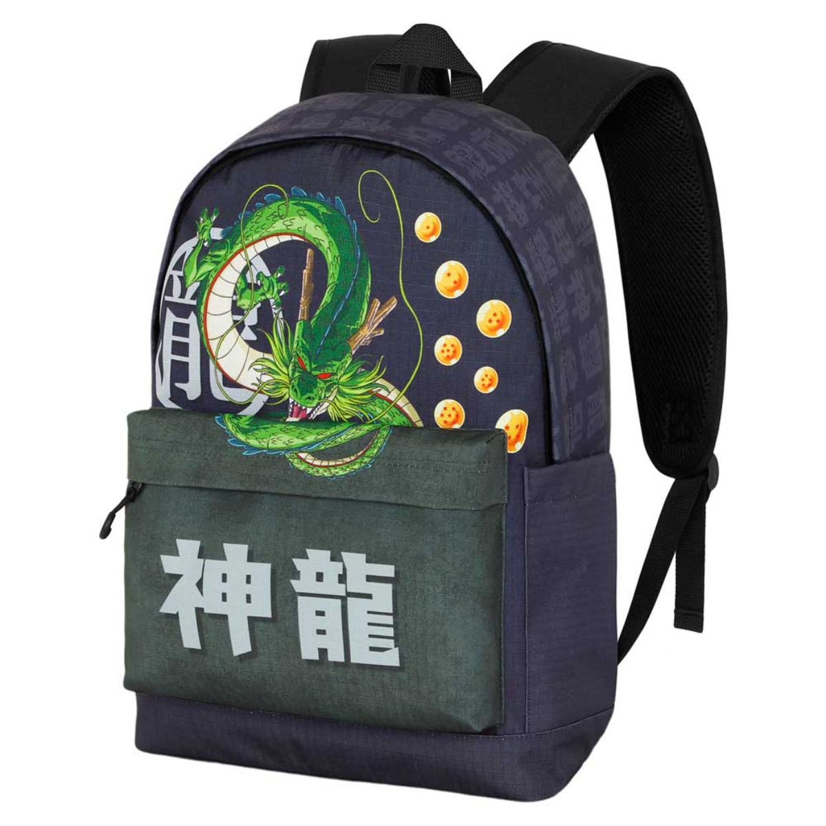 Dragon Ball Anzug Rucksack Orange RPET Fronttasche Laptopfach Trolleygurt