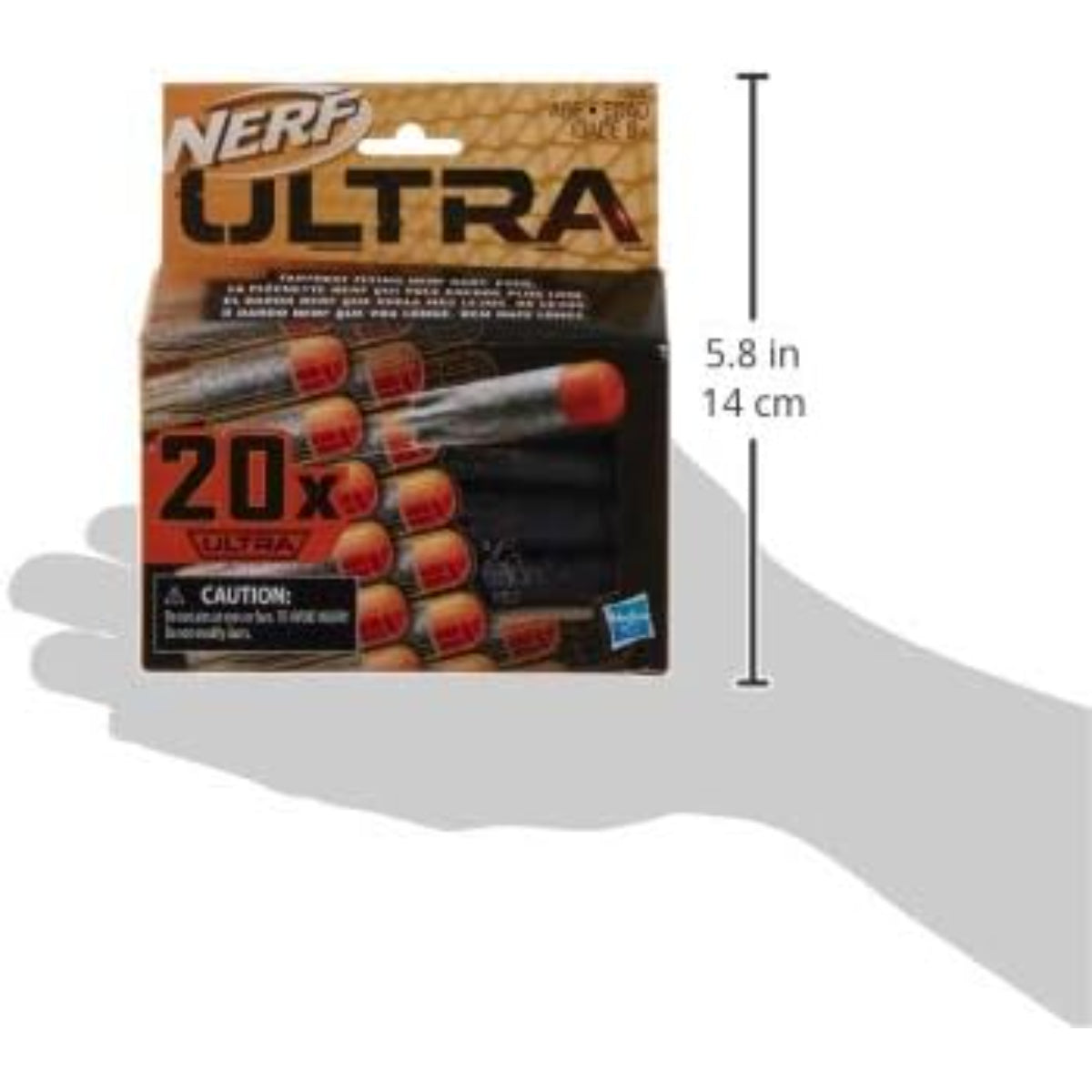 Nerf E6600 Ultra One Nachfüllpack mit 20 Darts für kompatible Ultra Blaster