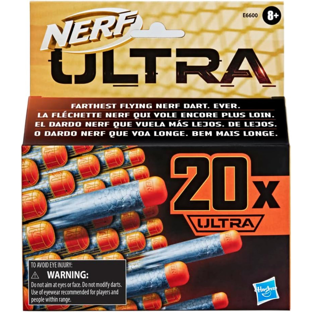 Nerf E6600 Ultra One Nachfüllpack mit 20 Darts für kompatible Ultra Blaster