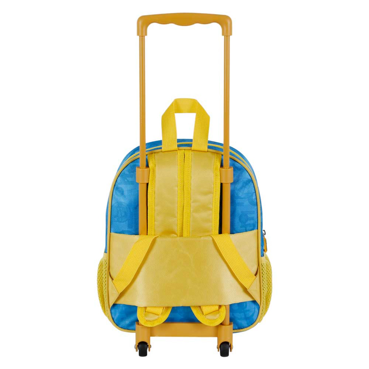 One Piece Kleiner Kinder Rucksack mit Rollen Blau Reisetasche mit Trolleyfunktion