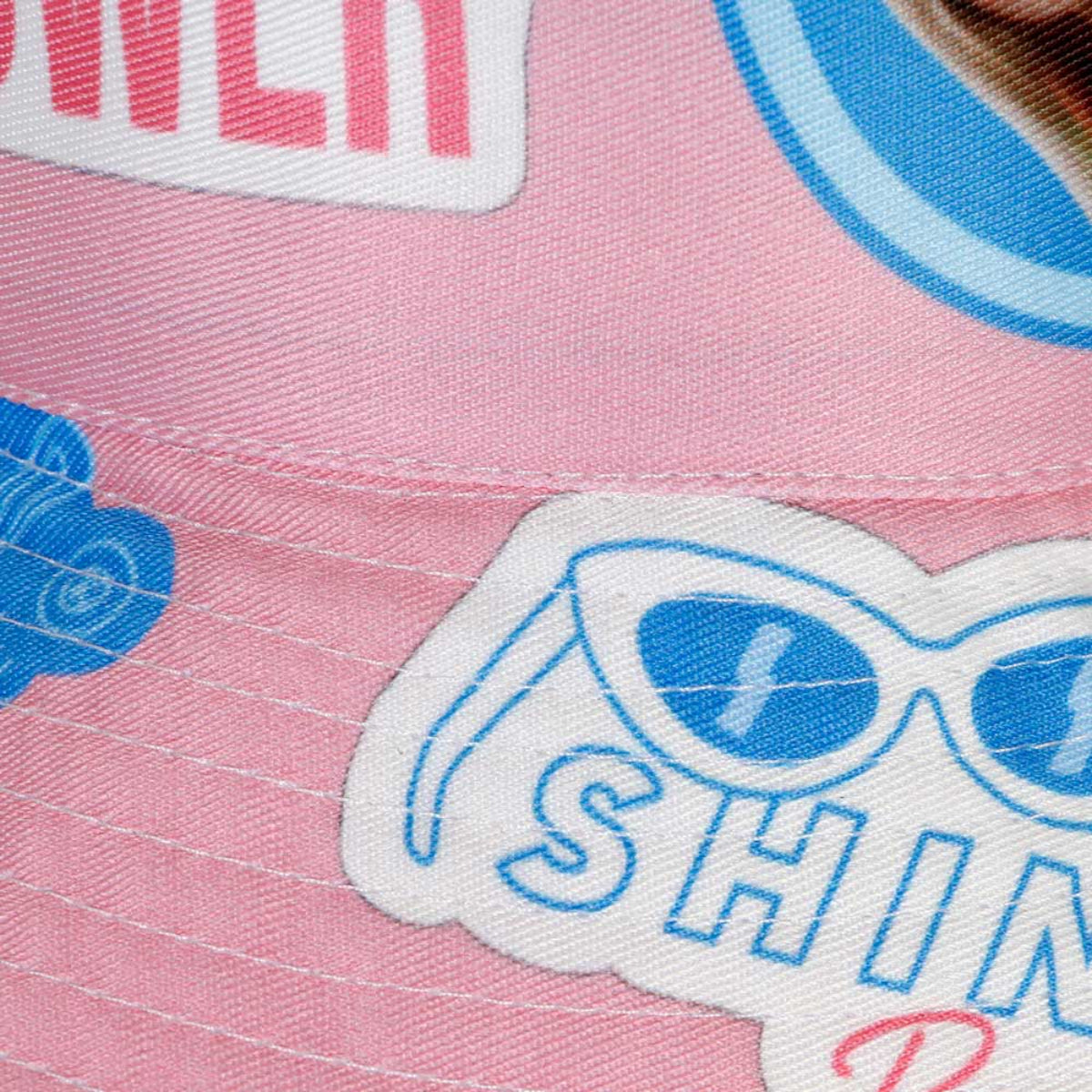 Barbie Malibu Kinder Fischerhut pink Größe 8 Jahre mit 50 cm Kopfumfang