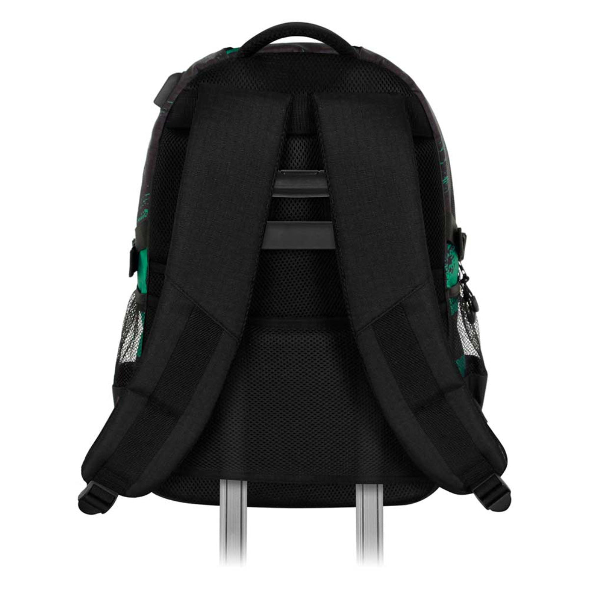 Demon Slayer Tanjiro Schulrucksack Mehrfarbig mit USB Anschluss und Laptopfach