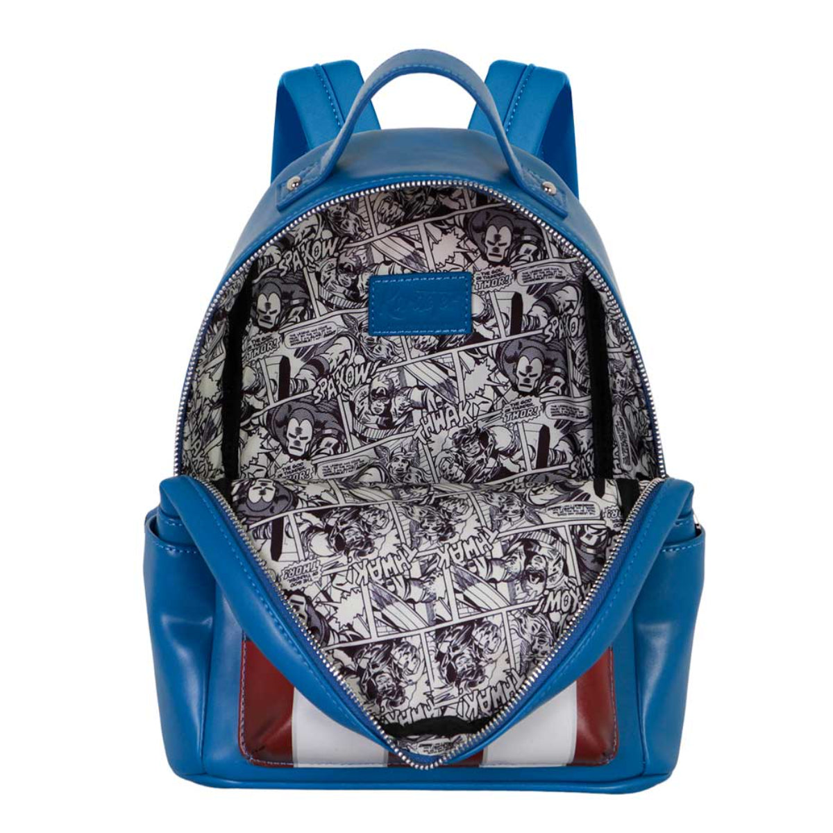 Marvel Captain America Schulrucksack Urban Backpack mit Frontfach Seitenfächern