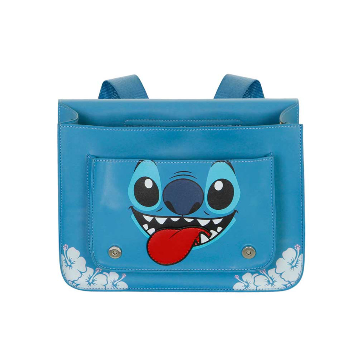Disney Lilo and Stitch Satchel Bag Rucksack Umhängetasche mit Magnetklappe