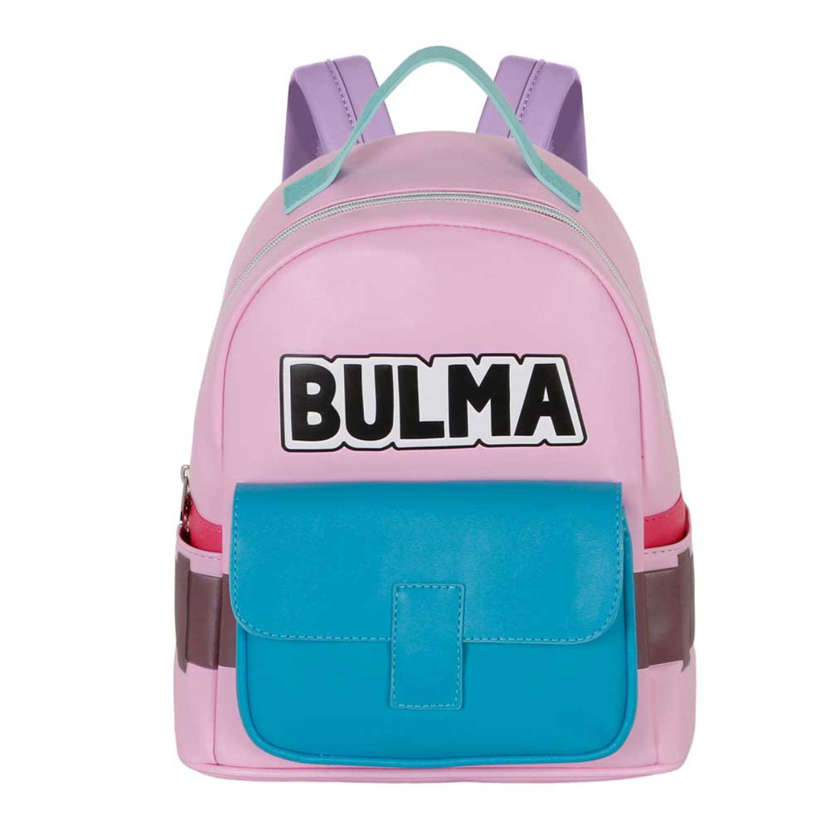 Dragon Ball Bulma Rucksack Tasche Backpack mit Innenfach und Seitentaschen