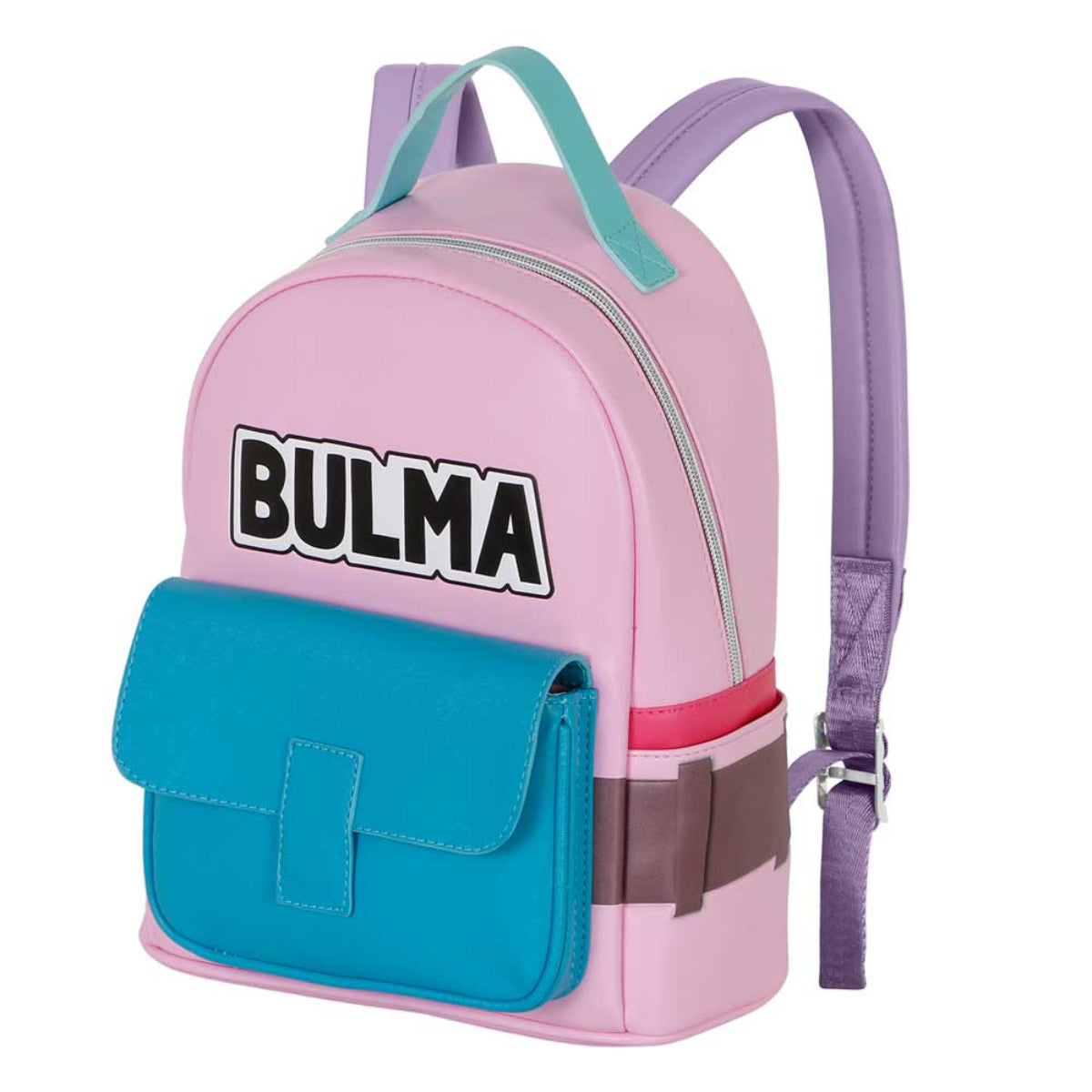 Dragon Ball Bulma Rucksack Tasche Backpack mit Innenfach und Seitentaschen