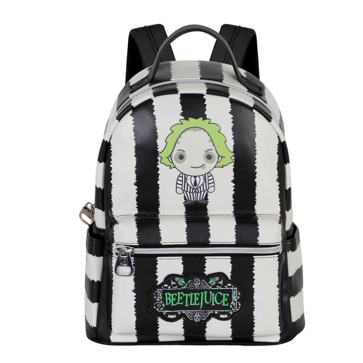 Beetlejuice Freizeitrucksack Tasche mit Innenfach Reißverschluss Seitenfächern