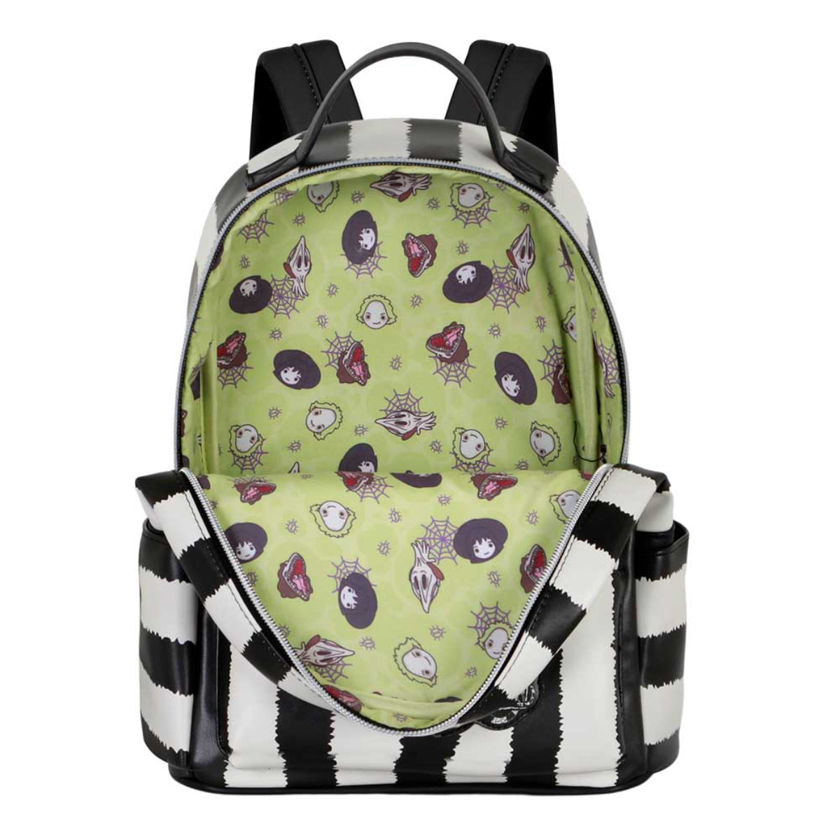 Beetlejuice Freizeitrucksack Tasche mit Innenfach Reißverschluss Seitenfächern