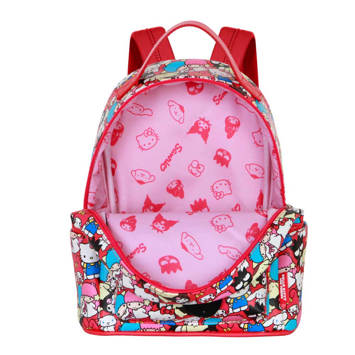Hello Kitty Friends Kinder Rucksack Mehrfarbig Small Backpack Schule Freizeit
