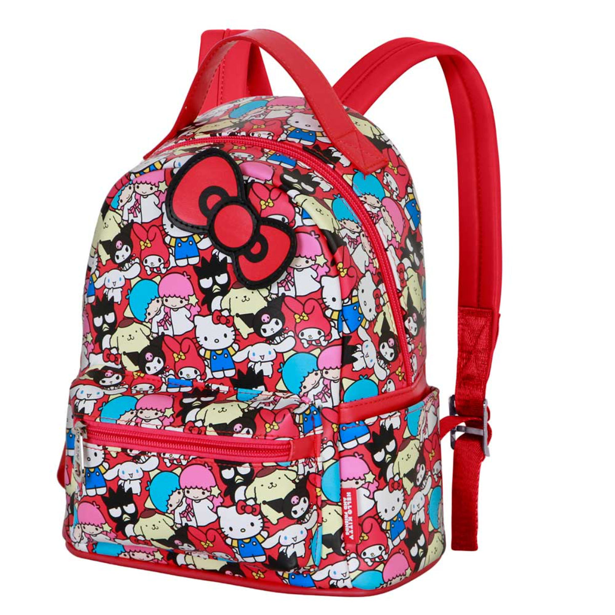 Hello Kitty Friends Kinder Rucksack Mehrfarbig Small Backpack Schule Freizeit