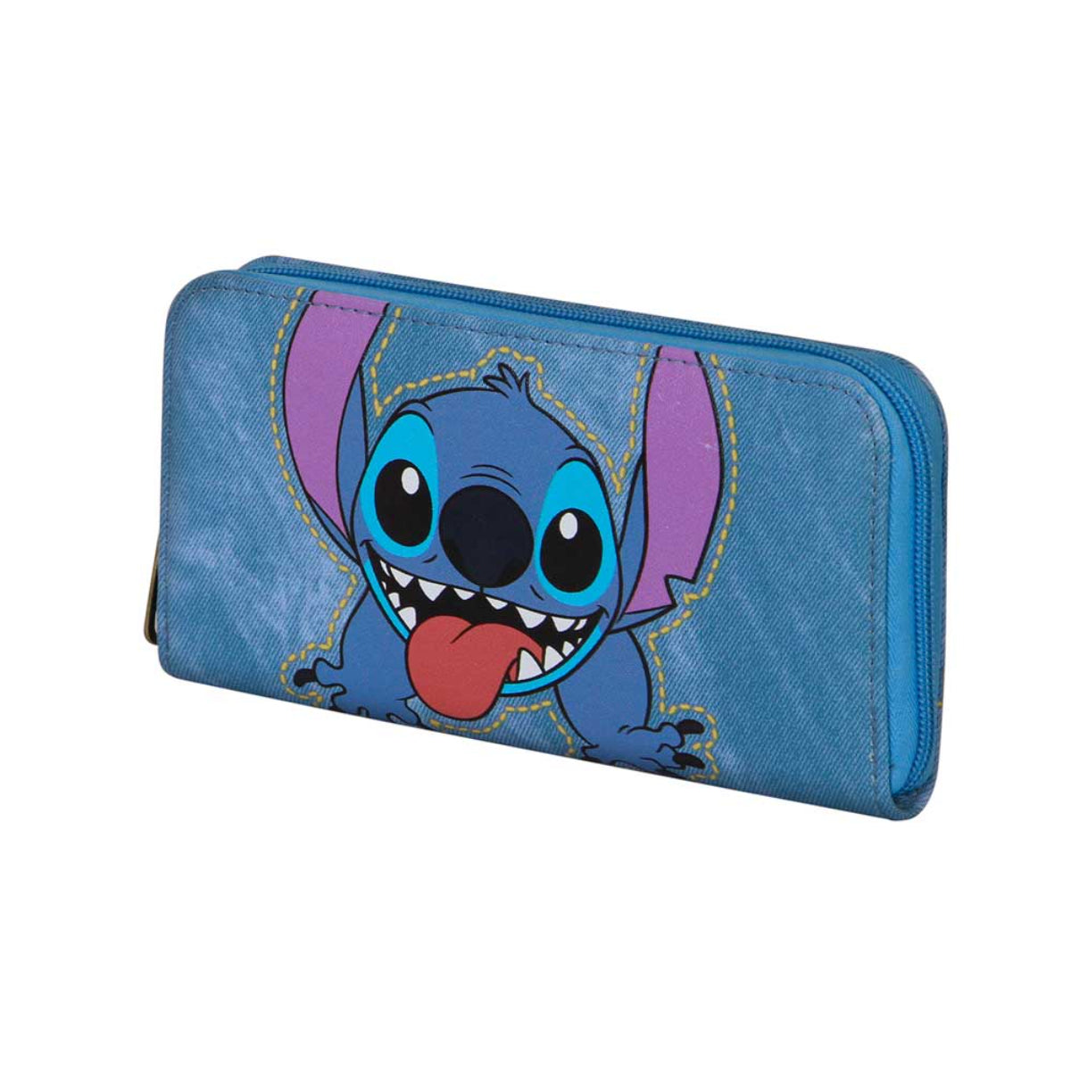 Disney Lilo and Stitch Updown Wallet blau Kartenetui und Geldbörse mit vielen Fächern