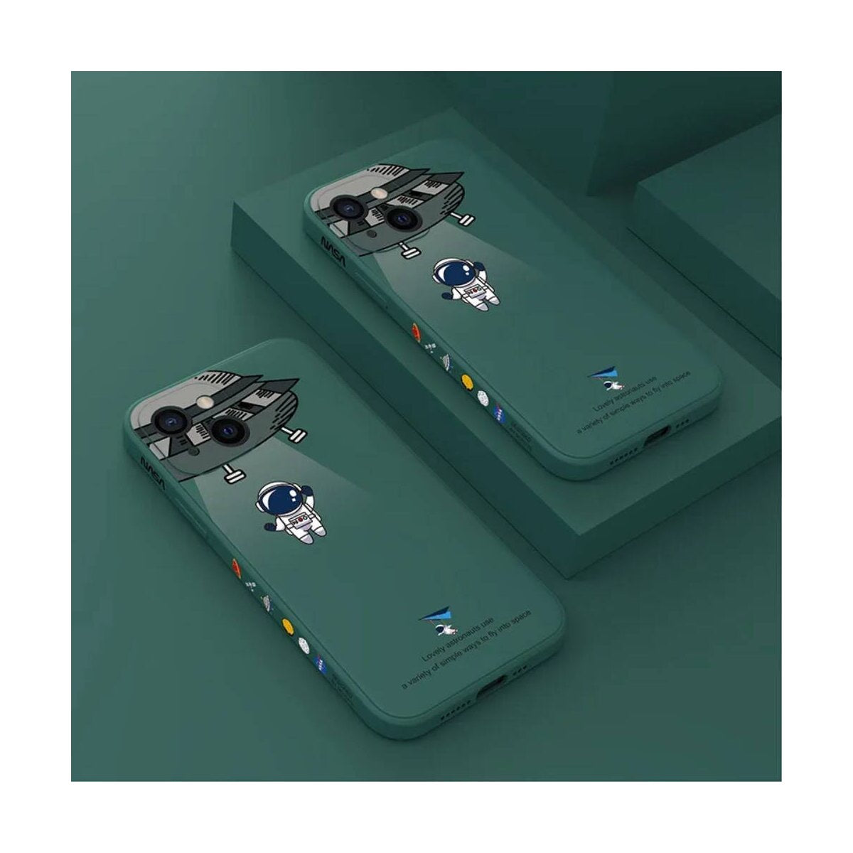 Hülle kompatibel mit Astronaut Nasa Handy-Hülle