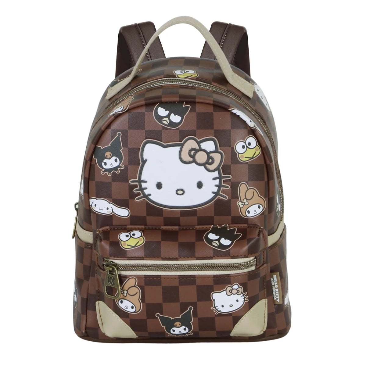 Hello Kitty Kinder Rucksack mit Frontfach Seitenfächern Alltag Schule Reise