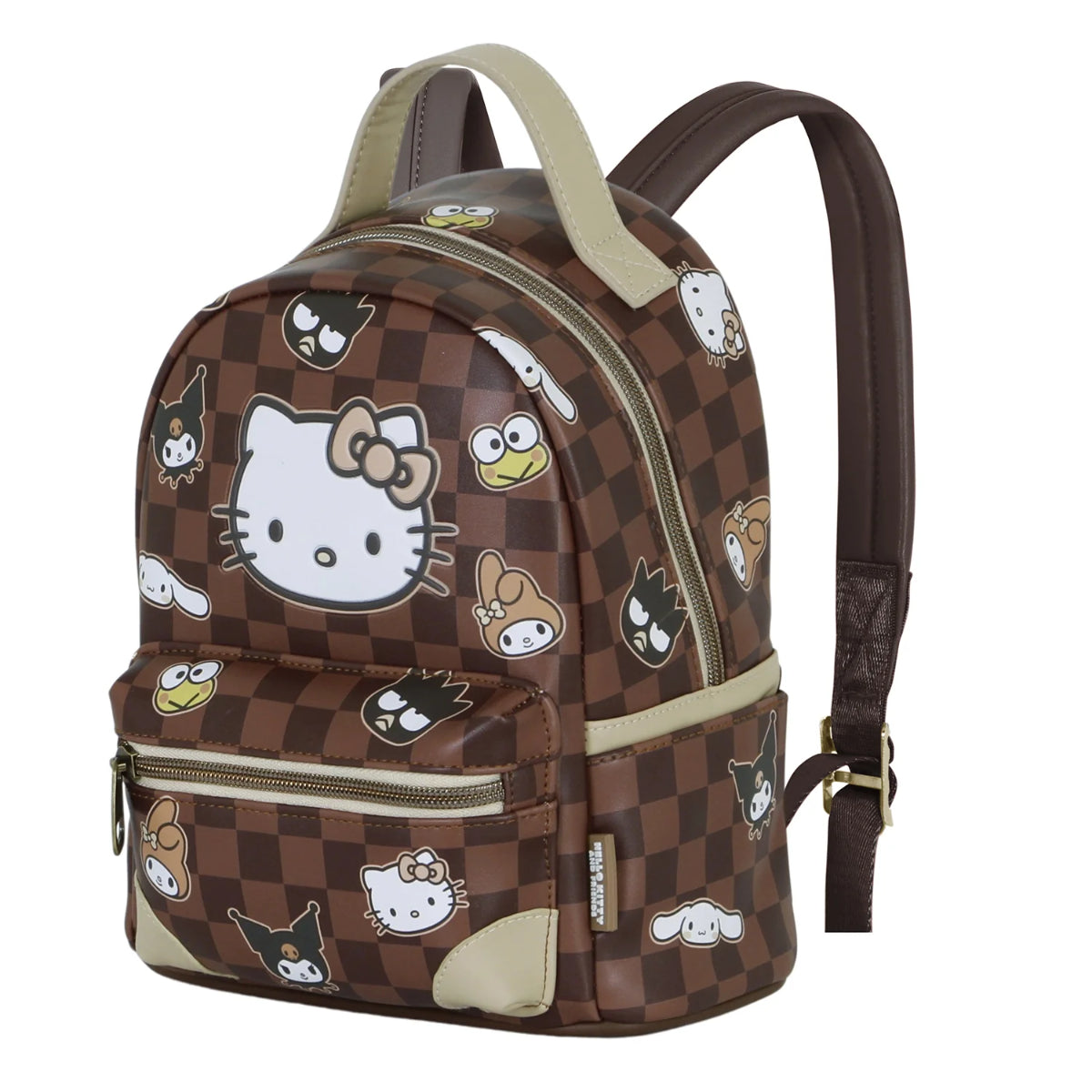Hello Kitty Kinder Rucksack mit Frontfach Seitenfächern Alltag Schule Reise