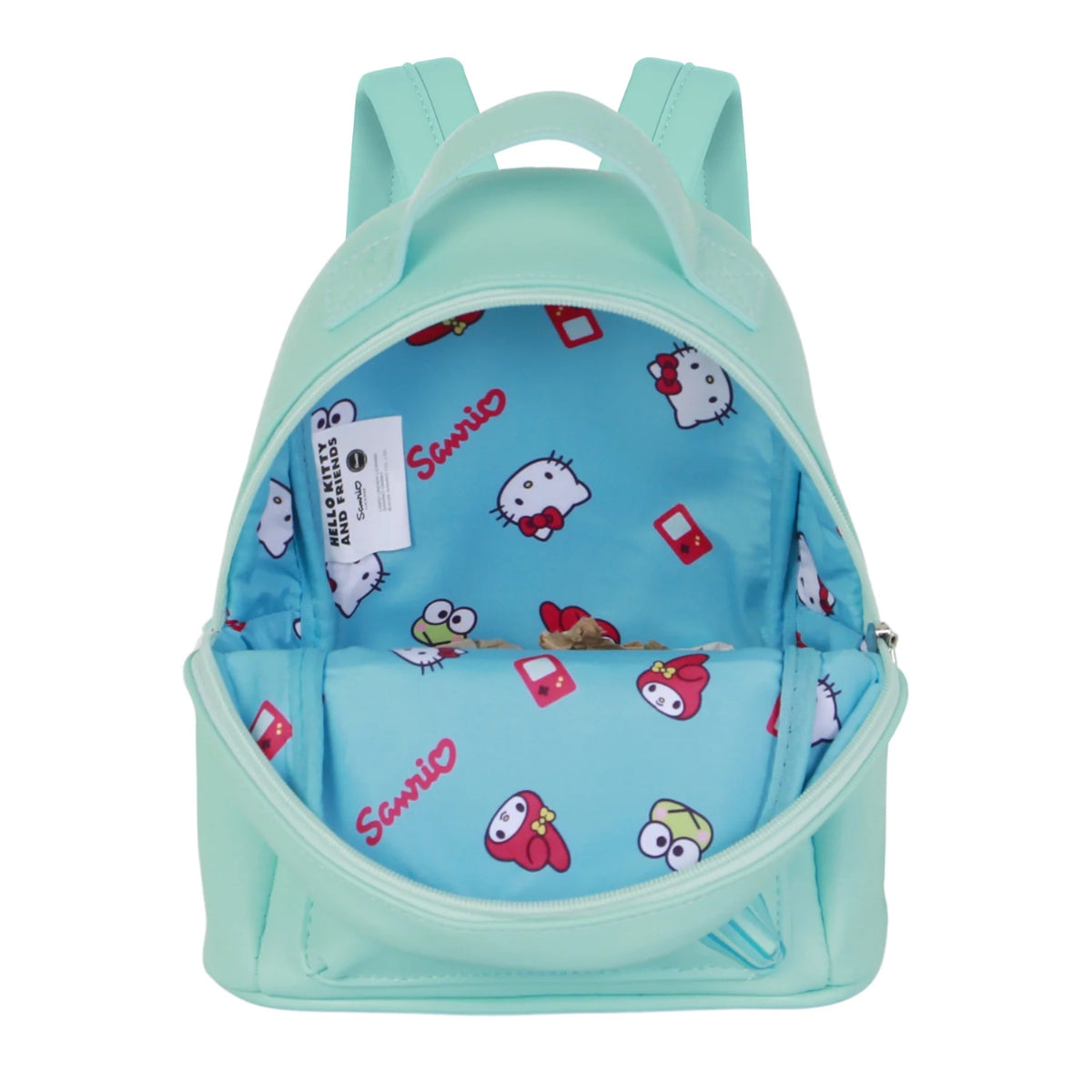 Hello Kitty Kinder Rucksack mit Frontfach Seitenfächern Alltag Schule Reise