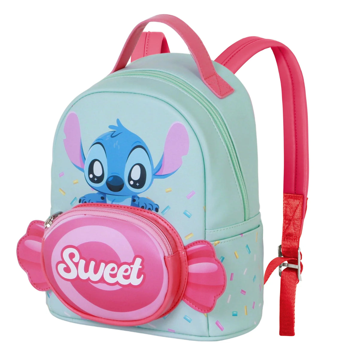 Disney Lilo and Stitch Kinder Rucksack Blau Small Backpack Schule Freizeit