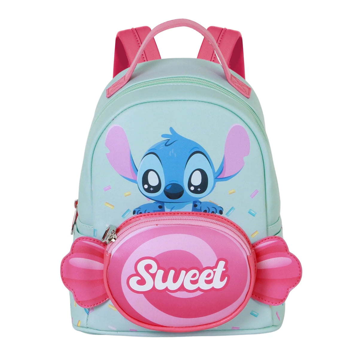 Disney Lilo and Stitch Kinder Rucksack Blau Small Backpack Schule Freizeit