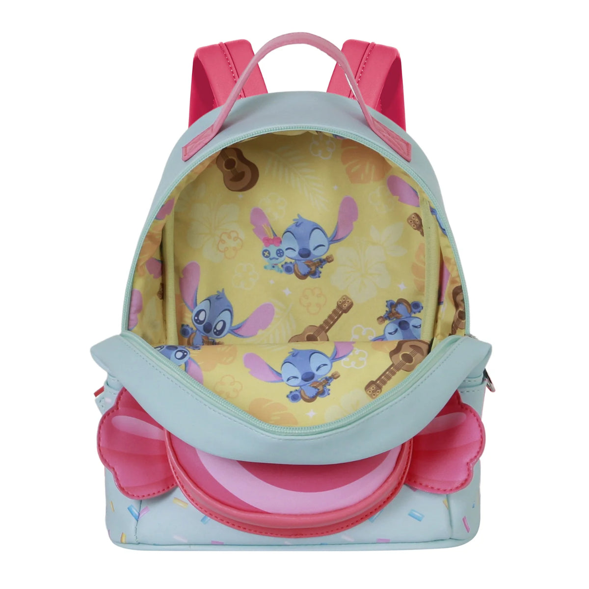 Disney Lilo and Stitch Kinder Rucksack Blau Small Backpack Schule Freizeit