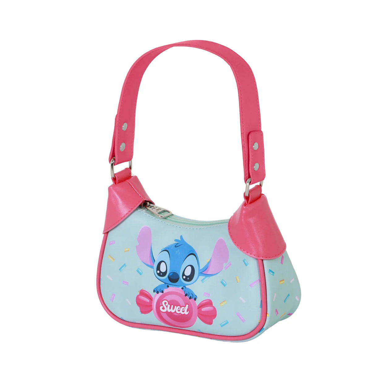 Disney Lilo and Stitch Umhängetasche Blau Casual Bag Schultertasche