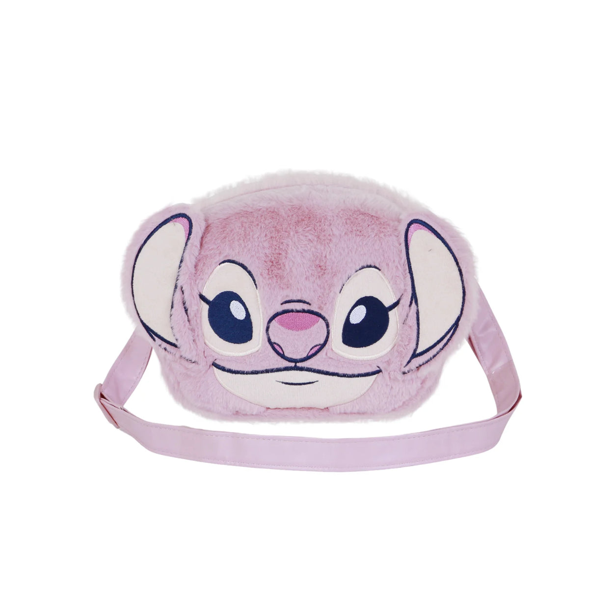 Disney Lilo and Stitch Angel Crossbody Bag Rosa Mini Schultertasche Plüsch