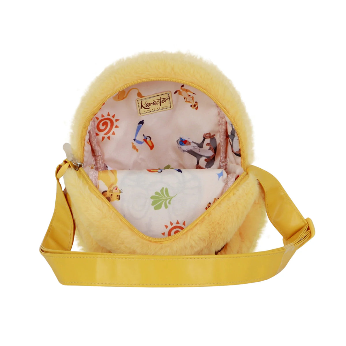 Disney Lion King Umhängetasche Gelb Plüsch Tasche Kinder Crossbody Bag